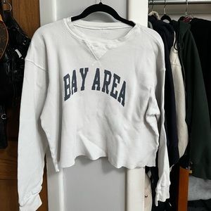 brandy melville waffle pullover